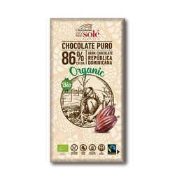 Chocolates Solé - 86% bio čokoláda