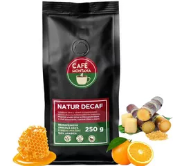 Natur Decaf bezkofeinová zrnková káva