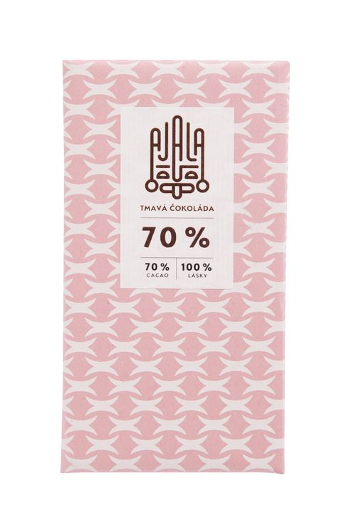 Čokoláda Ajala tmavá 70 %