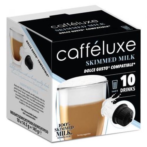 Mléko 100%, Cafféluxe - 10 kapslí pro Dolce Gusto kávovary