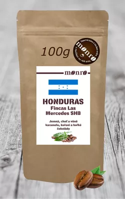 Honduras Fincas Las Mercedes SHB zrnková káva